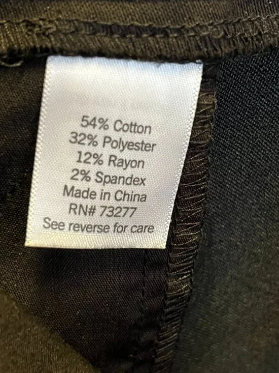 Kohl’s Croft & Barrow Effortless Stretch Pull‑On Bermuda Shorts – Black – NWOT - Picture 12 of 14